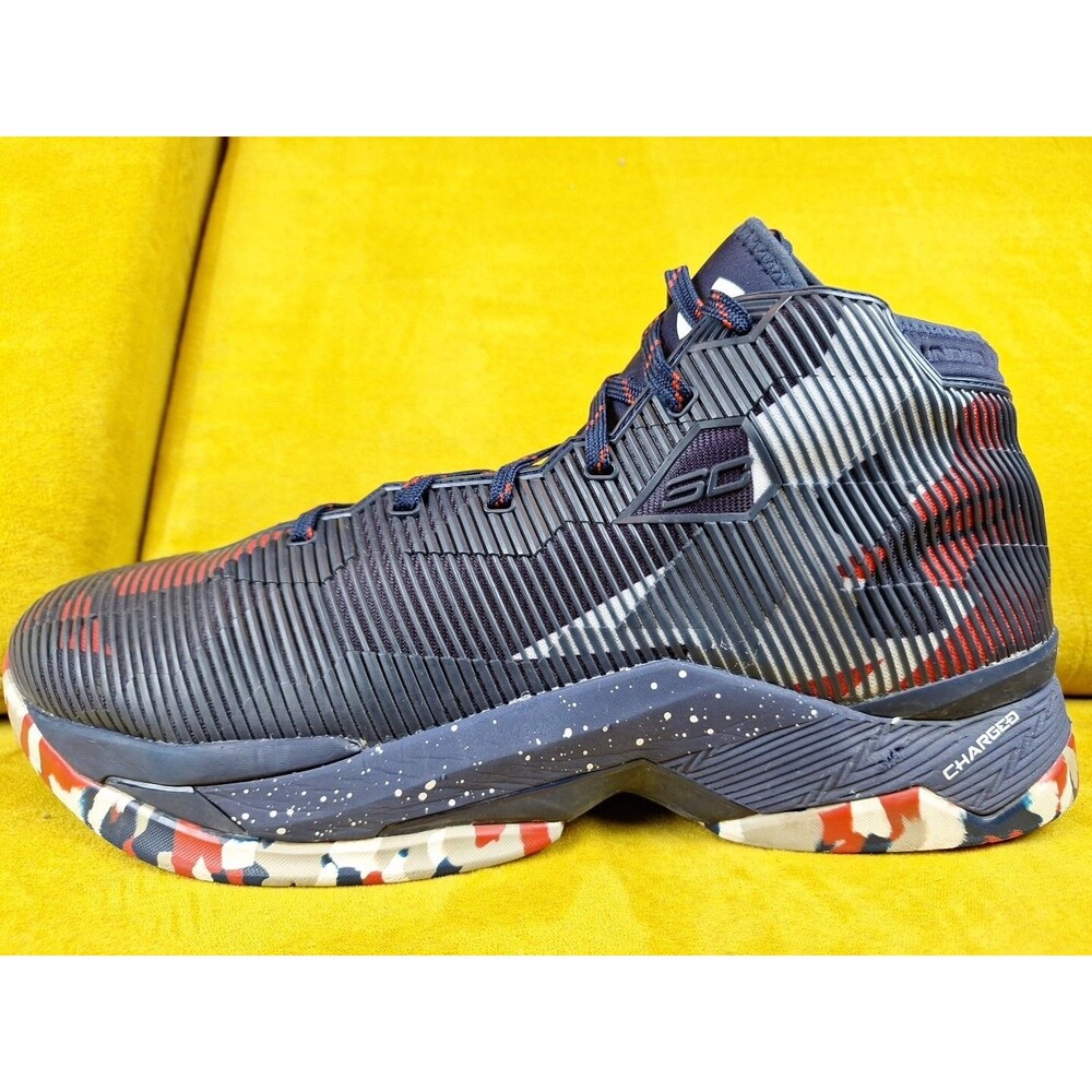 Steph Curry Under Armour 2.5 Shoes USA Charged Basketball Men’s Sz 12